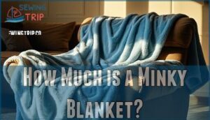 how much is a minky blanket