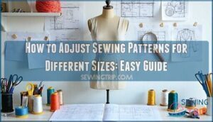 how to adjust sewing patterns for different sizes