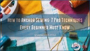 how to anchor sewing