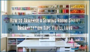 how to arrange a sewing room
