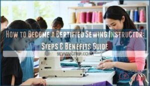 how to become a certified sewing instructor