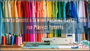 how to choose a sewing machine