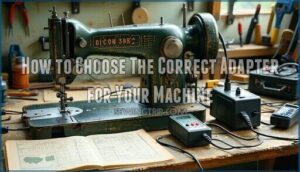 how to choose the correct adapter for your machine