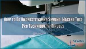 how to do understitching sewing