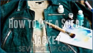 how to dye a suede jacket