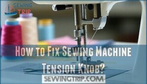 how to fix sewing machine tension knob