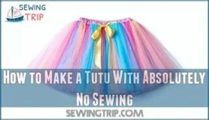 how to make a tutu with absolutely no sewing