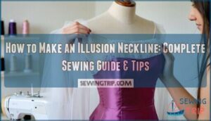 how to make an illusion neckline