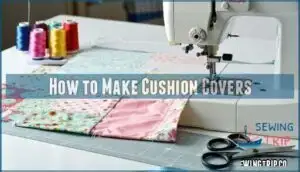 how to make cushion covers