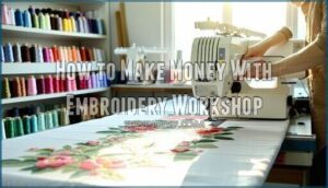 how to make money with embroidery workshop