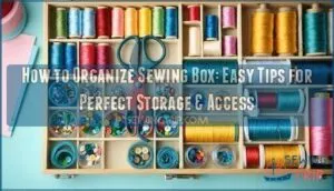 how to organize sewing box