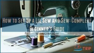 how to set up a lil sew and sew
