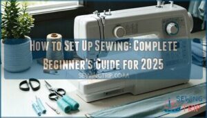 how to set up sewing