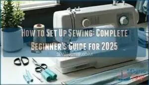 how to set up sewing