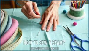 how to sew a seam