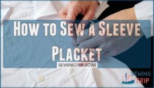 how to sew a sleeve placket