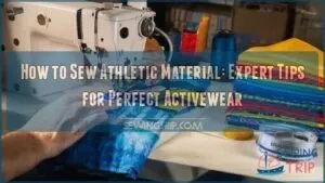 how to sew athletic material