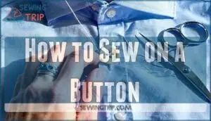 how to sew on a button