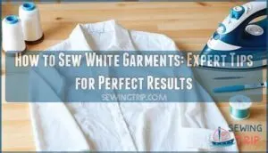 how to sew white garment