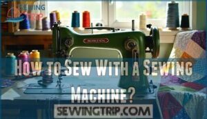 how to sew with a sewing machine