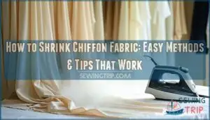 how to shrink chiffon fabric