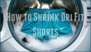 how to shrink dri fit shorts