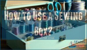 how to use a sewing box