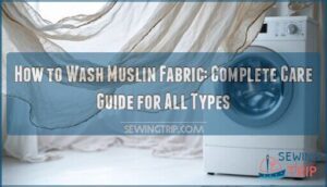 how to wash muslin fabric