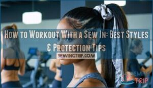 how to workout with a sew in
