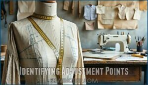 identifying adjustment points