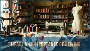 impact and importance of sewing