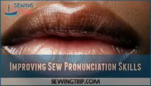 improving sew pronunciation skills