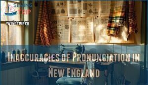 inaccuracies of pronunciation in new england