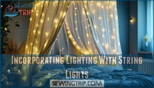 incorporating lighting with string lights