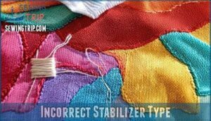 incorrect stabilizer type
