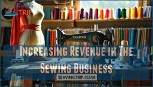 increasing revenue in the sewing business