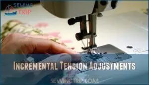 incremental tension adjustments