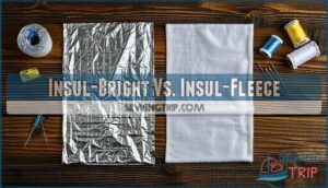 insul-bright vs. insul-fleece
