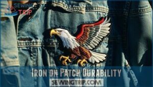 iron on patch durability