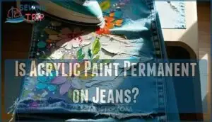 is acrylic paint permanent on jeans is acrylic paint permanent on jeans