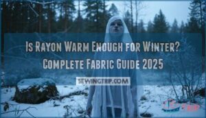 is rayon warm enough for winter