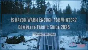 is rayon warm enough for winter