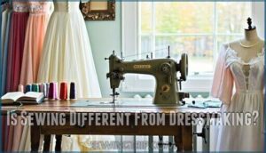 is sewing different from dressmaking