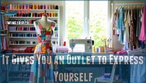 it gives you an outlet to express yourself