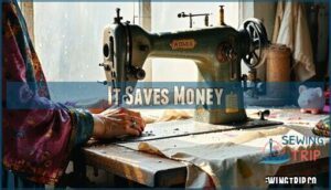 it saves money