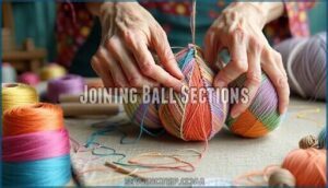 joining ball sections