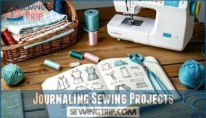 journaling sewing projects