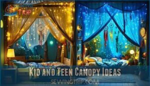 kid and teen canopy ideas