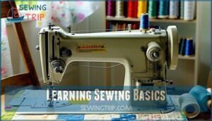 learning sewing basics