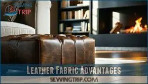 leather fabric advantages
